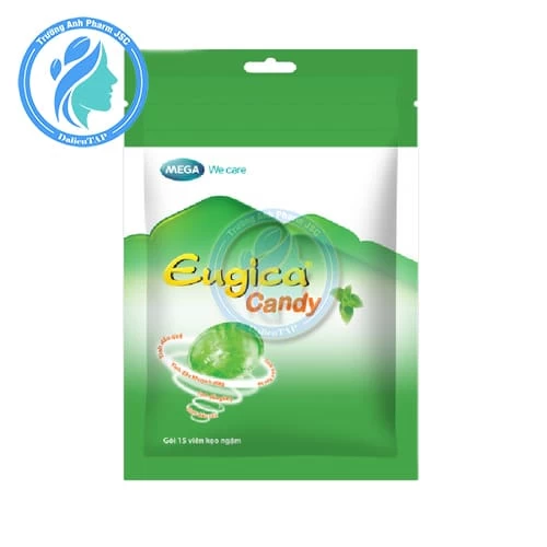 Kẹo thảo dược Eugica Candy Zipper Pack 37,5g - Hỗ trợ làm ấm đường hô hấp